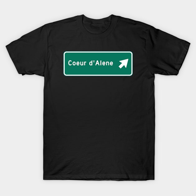 Coeur d'Alene T-Shirt by MBNEWS